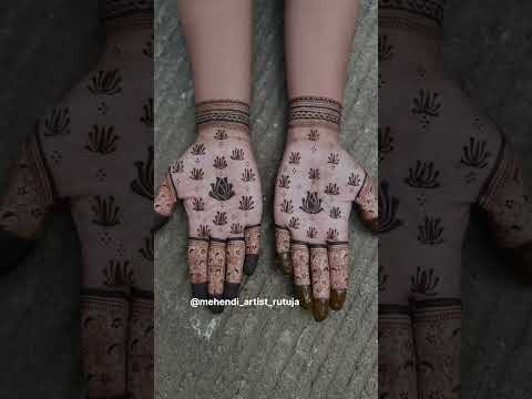 Lotus🪷 #viral #mehndi #hennadesign #explore #like