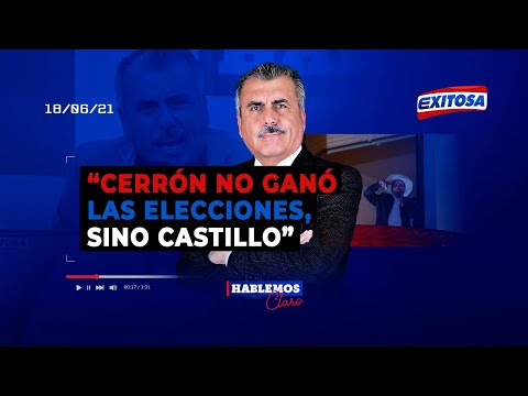 ??Nicolás Lúcar a Vladimir Cerrón: Ni usted o su ideario ganaron las elecciones, ha sido Castillo