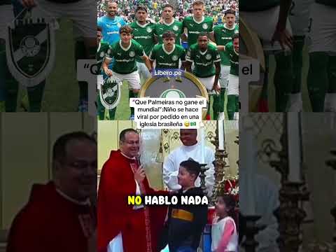 SE LO CUMPLIRÁ DIOS⁉️😅 EL PEDIDO DE UN NIÑO EN UNA IGLESIA BRASILERA 🇧🇷⚽️ | Líbero