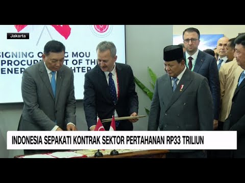 Indonesia Sepakati Kontrak Sektor Pertahanan Rp 33 Triliun