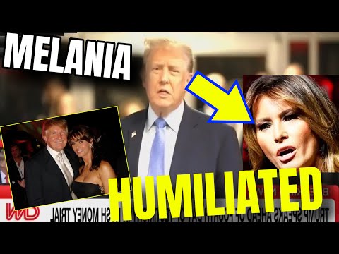 WOW! HOW Trump just  made Melania Trump look like a dumb gold digger - turning blind eye to cheating
