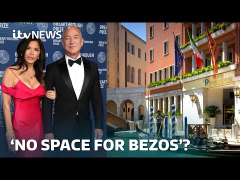 Jeff Bezos Venice wedding: Why is it so controversial and who will be there? | ITV News