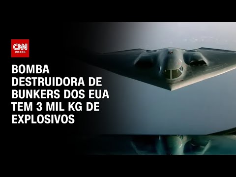 ​Entenda como funciona a bomba destruidora de bunkers de 3 mil kg de explosivos | CNN 360º