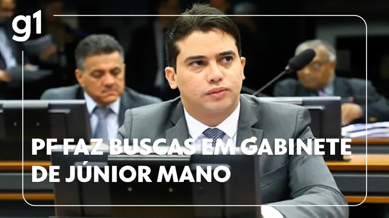 Deputado Júnior Mano e outras 5 pessoas são alvos da PF por fraudes em licitações
