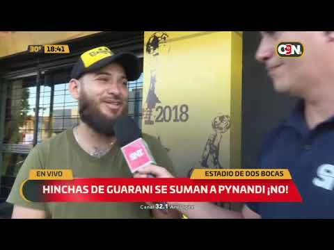 Hinchas de Guaraní se suman a Pynandi ¡NO!