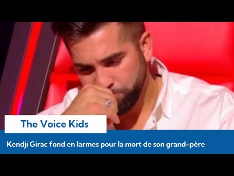 The Voice Kids : Kendji Girac en larmes face à Sana, il annonce la mort de son grand père