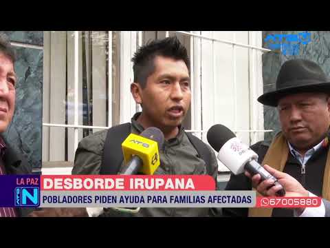 Pobladores de Irupana en La Paz solicitan ayuda tras desborde de ríos