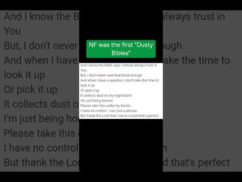 NF the first one #nf #nfrealmusic #nfrealmusicfans #christianfaith #christiancomfort #Bible