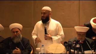 كلمة هيئة علماء المسلمين في لبنان يلقيها الشيخ حسن قاطرجي