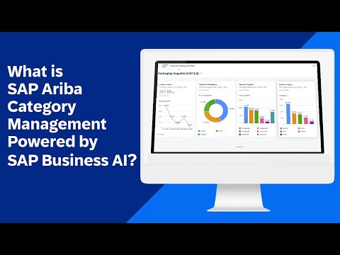 SAP Ariba Category Management Powered by SAP Business AI