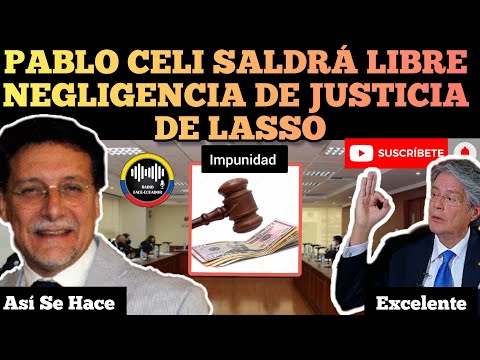 PABLO CELI S4LD.R14 LIBRE POR NEGL1.G3NC14 DE JUSTICIA DE LASSO RFE TV