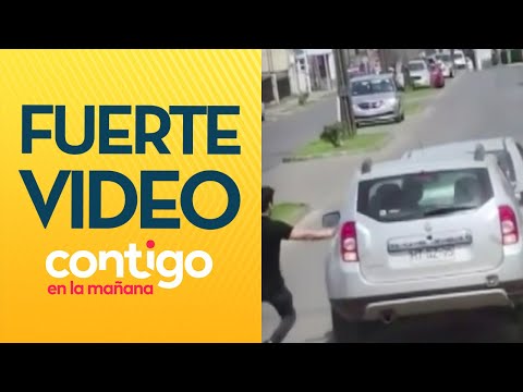 BEBÉ AL INTERIOR: Hombre chocó a otro auto intencionalmente tras discusión - Contigo en La Mañana