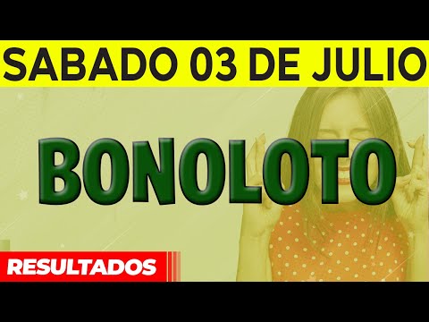Sorteo Bonoloto del Sábado 3 de Julio del 2021.