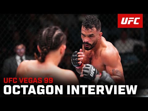 Rob Font Octagon Interview | UFC Vegas 99