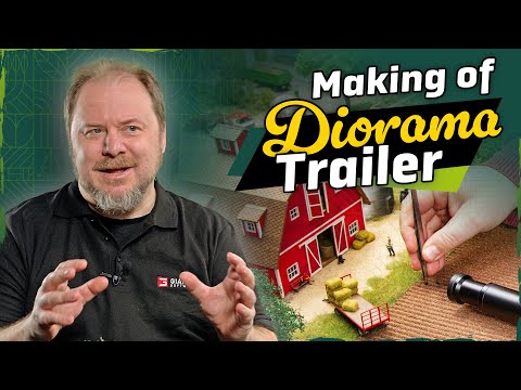 From Idea to Tiny Farm | Diorama Trailer Making Of