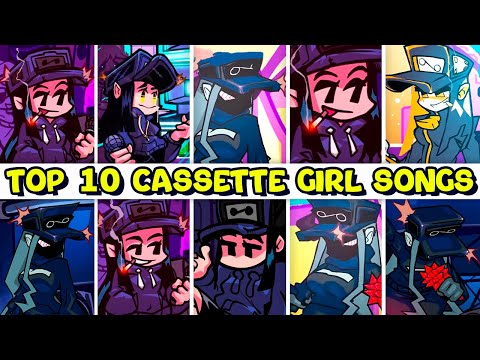 Top 10 Cassette Girl Songs - Friday Night Funkin' VS Baddies