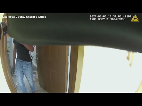 New body cam footage shows U.S. airman shot and killed by deputies at doorstep