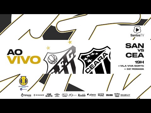 AO VIVO: SANTOS   x  CEARÁ | BRASILEIRO B (22/10/24)