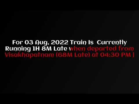 17015   Bbs sc Visakha Express Live Train Running Status