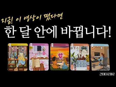 [타로 | 변화] 한 달 사이에 시작될 강력한 변화의 물결(금전 | 직장 | 사람 | 감정 | 집안)