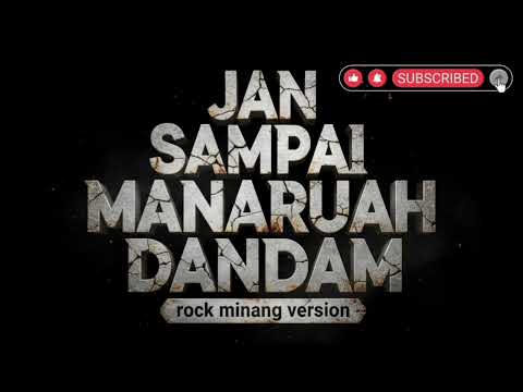 🎧SILVA HAYATI - JAN SAMPAI MANARUAH DANDAM (ROCK MINANG COVER) #silvahayati #jansampaimanaruahdandam