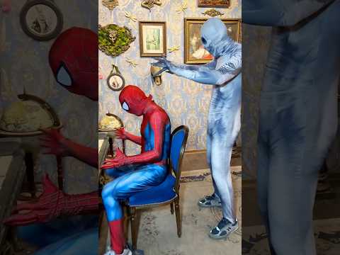 A zombie scared Spider-Man😱#spiderman