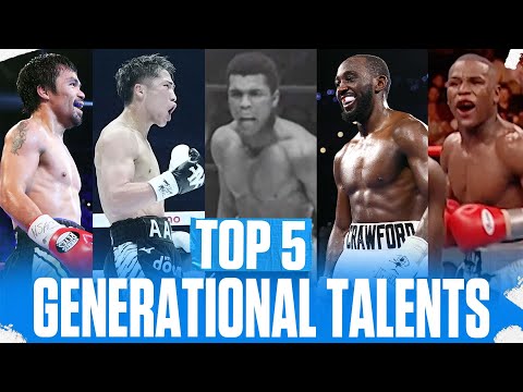 Top 5 Greatest Generational Talents In Boxing History | TOP RANK’D