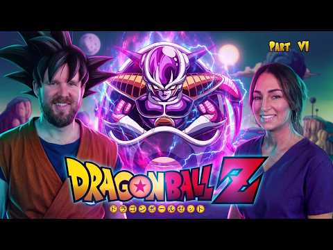 My wife REACTS to DRAGON BALL Z for the FIRST Time || Part 6