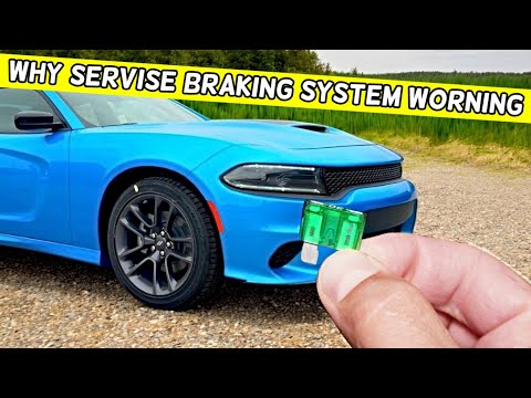 Why Service Electronic Braking System Warning Message On Dodge Charger