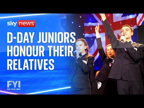 FYI: D-Day Juniors honour their relatives