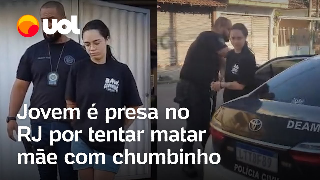 Jovem é presa suspeita de envenenar a própria mãe com chumbinho no RJ