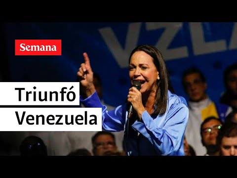 María Corina Machado arrasa en las elecciones primarias en Venezuela | Semana noticias