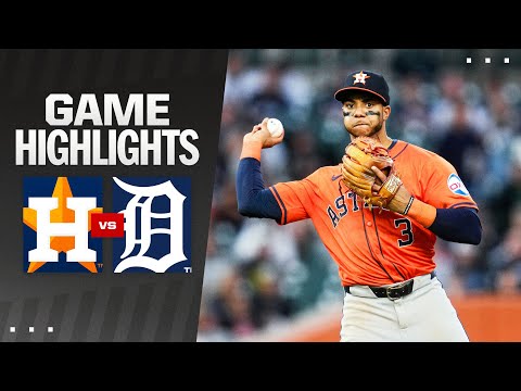 Astros vs. Tigers Game Highlights (5/10/24) | MLB Highlights