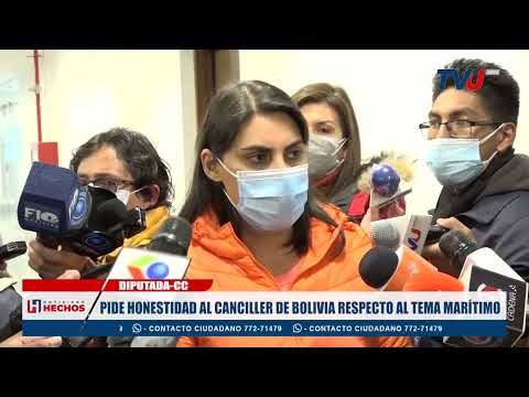 PIDE HONESTIDAD AL CANCILLER DE BOLIVIA RESPECTO AL TEMA MARÍTIMO