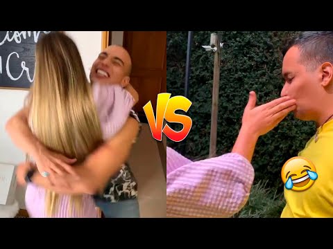 MUJER SALUDANDO VS HOMBRE SALUDANDO EN UNA RELACIÓN 😥🙄