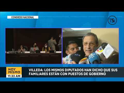 Mauricio Villeda: El Congreso Nacional está bajo la lupa