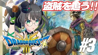 【ドラクエ3リメイク】完全初見で3回目!!盗賊追いかける!!