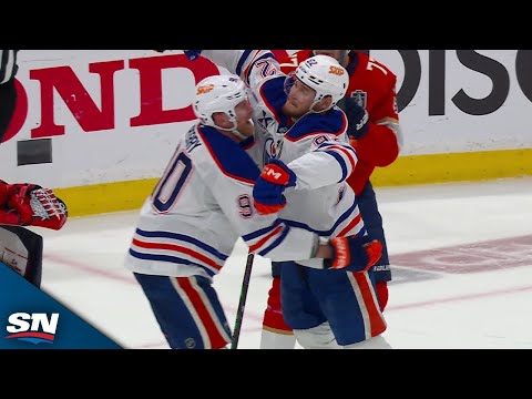 Vasily Podkolzin Nets Backhand In Front For Oilers Third Unanswered Goal