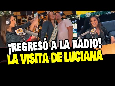 LUCIANA FUSTER REGRESÓ A LA RADIO Y SORPRENDIÓ A SUS EX COMPAÑEROS DE LA CABINA