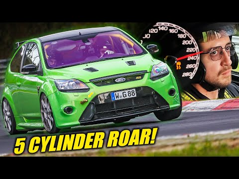 5 CYLINDER ROAR: 400hp Ford Focus 2.5 RS! // Nürburgring