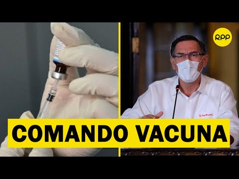 Vizcarra anunció la creación del Comando Vacuna para que consigan la cura apenas esté disponible