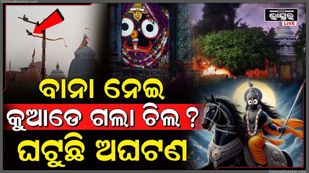 ଚିଲ ନେଇଗଲା ମହାପ୍ରଭୁଙ୍କ ବାନା...ସତର୍କ କରାଇଲେ ଜ୍ୟୋତିଷ... Baba Dibakara Das | Patitapabana Bana |