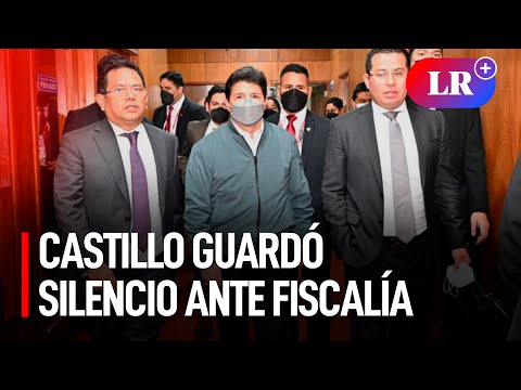 Abogado de Castillo: “El presidente ejerció su derecho a guardar silencio ante la Fiscalía” | #LR