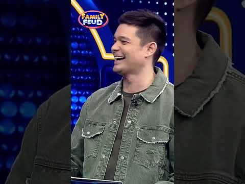 Ganito pala dapat kapag kinikilig! #shorts | Family Feud