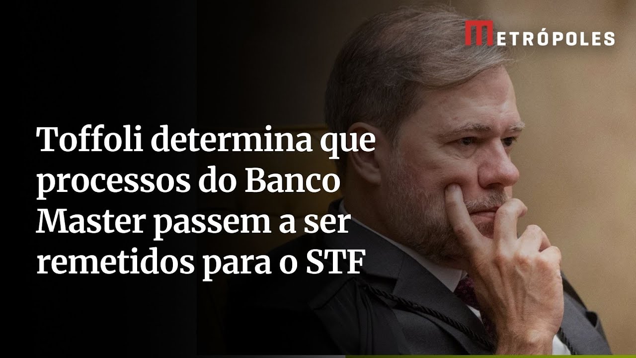 Toffoli determina que todas as decisões do Banco Master serão tomadas pelo STF TV Online Toffoli determina que todas as decisões do Banco Master serão tomadas pelo STF