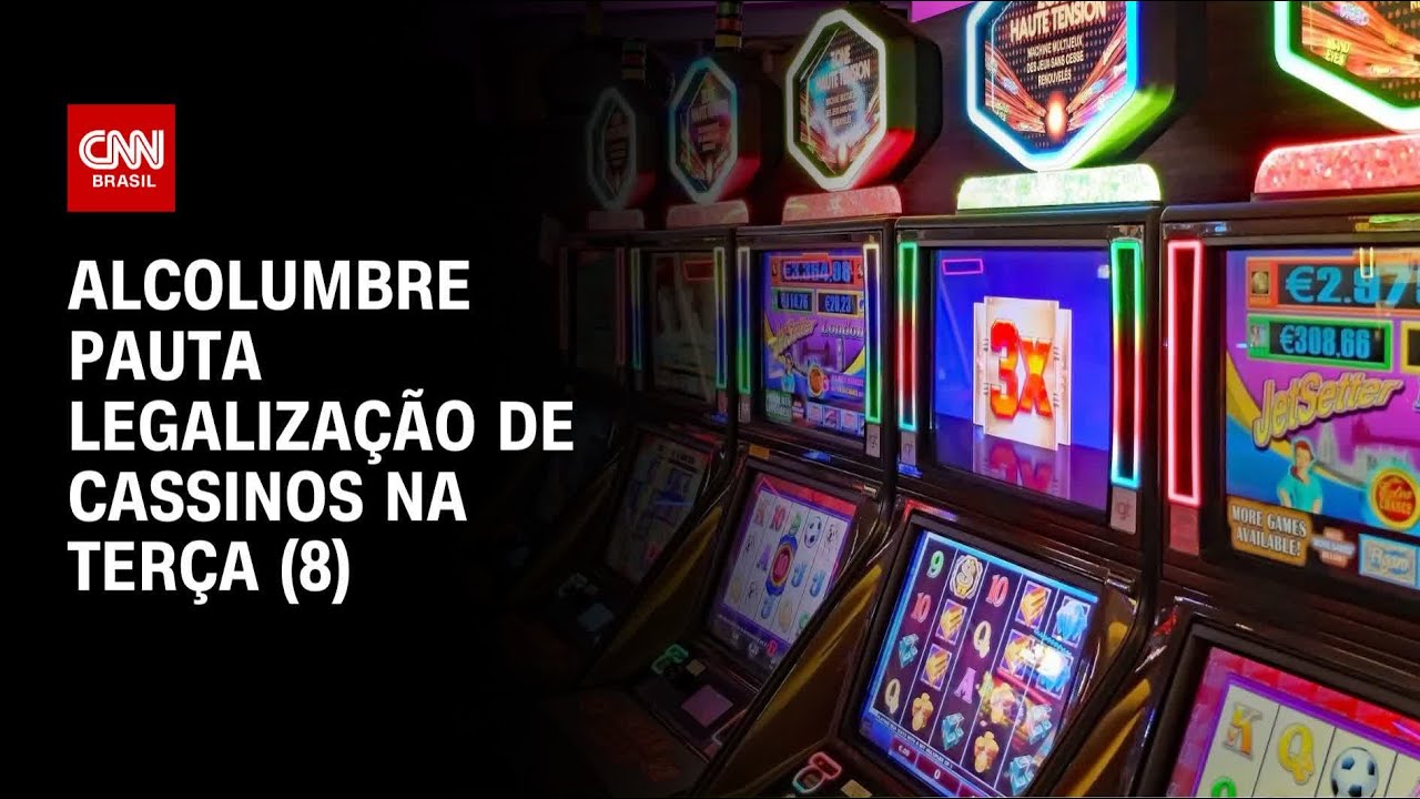 Sem acordo Davi Alcolumbre pauta legalização de cassinos na próxima terça 8 | CNN 360º
