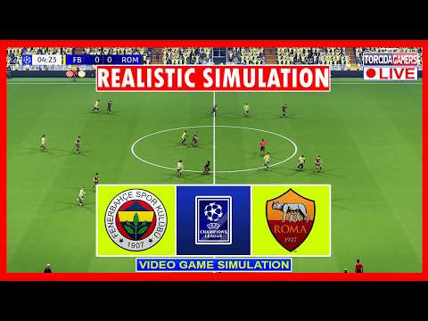 Fenerbahçe vs <strong>Roma</strong> | UEFA Champions League 2026/2027 | FC 26 Simulation