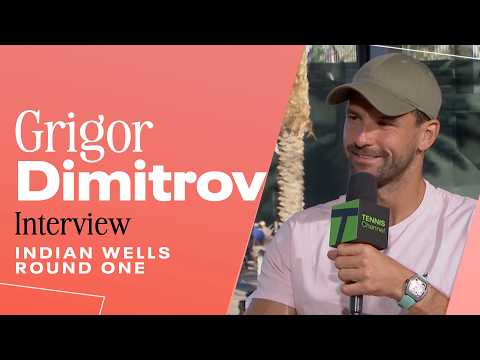 Grigor Dimitov on time off following Wimbledon injury | 2026 Indian Wells