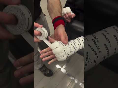 BOXRAW hand wrapping GOALS 🤩