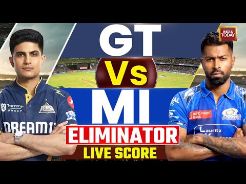 GT vs MI Eliminator LIVE Score: Gujarat Titans Vs Mumbai Indians IPL Eliminator LIVE Score & Updates